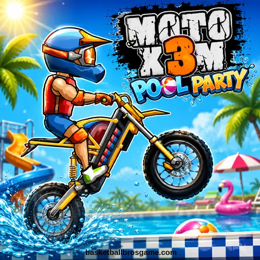 Moto X3m Pool Party