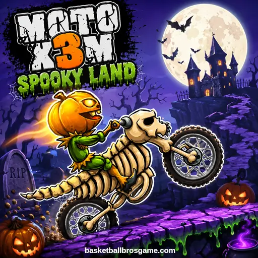 Moto X3m Spooky Land